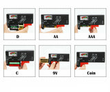 Universal Battery Volt Tester Checker for AA/AAA/C/D/9V