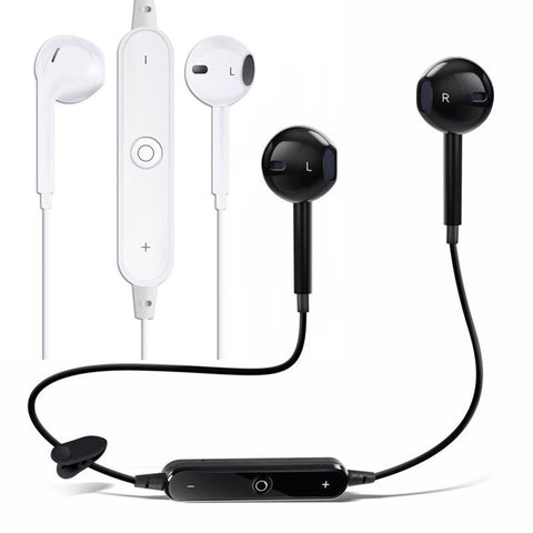 Wireless Bluetooth In-Ear Earbud Headphones with Built-in HD Microphone