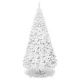 Artificial Christmas Tree with Stand & Easy Assembly - White