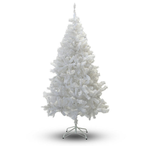 Artificial Christmas Tree with Stand & Easy Assembly - White