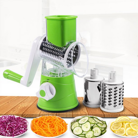 Manual Rotary Cheese Grater with Handle