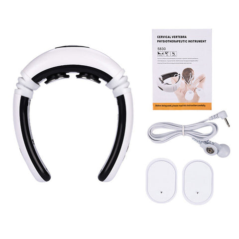 Electric Pulse Cervical Neck Massager Muscle Relax Massage Magnetic Therapy