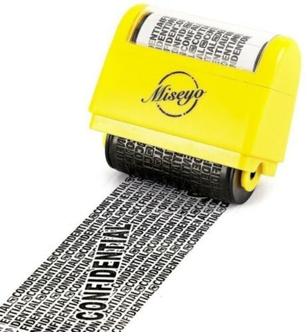 Identity Theft Prevention Roller Stamp