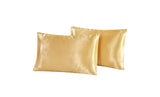 2 Pack Soft Smooth Satin Silk Pillowcase Luxury Bed Pillow Case Cushion Covers