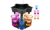 5 Shot Glass Dispenser and Holder
