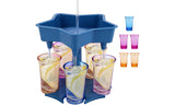 5 Shot Glass Dispenser and Holder