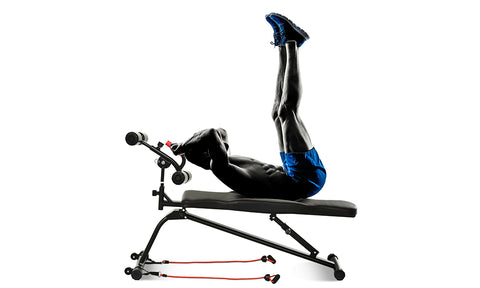 Sit up bench with handles deals