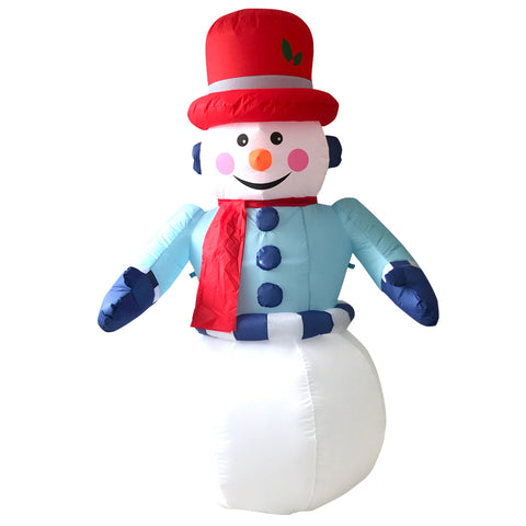 6ft Snow Man Inflatable Christmas Outdoor Home Decor