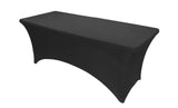 6ft Spandex Tablecloth Stretch Fitted Table Cover