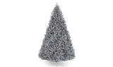 6ft Artificial Silver Tinsel Christmas Tree
