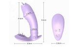 Wearable G-Spot Clitoris Vibrator Dildo Massager Adult Sex Toy