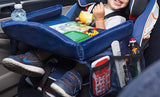 Kids Travel Tray Snack Table Holder Play Drawing Board Desk