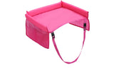 Kids Travel Tray Snack Table Holder Play Drawing Board Desk