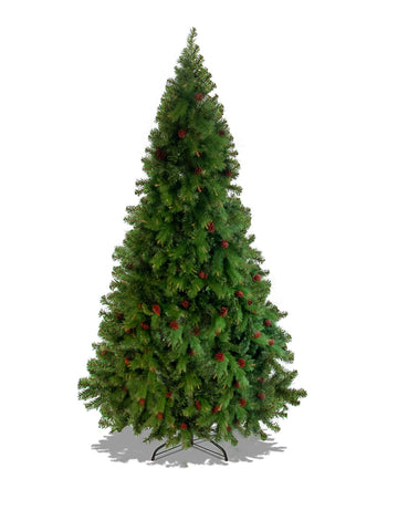 Premium Holiday Artificial Christmas Tree with 3,184 Branch Tips, Stand & Easy Assembly  - 12FT