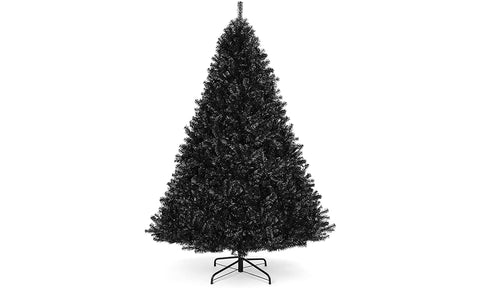 6ft Artificial Black Christmas Tree