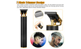 Professional Hair Clipper Trimmers Cutting Beard Cordless Barber Shaving Machine