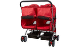 Double Twin Pet Stroller Folding Dog Cat Carrier Travel Cart