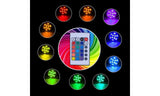 Waterproof Underwater Led Lights w/Remote