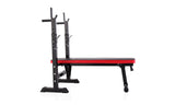 Adjustable Folding Weight Bench With Rack