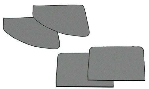 4pc Magnetic Mesh Car Window Sun Shade Covers