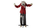 5ft Animatronic Werewolf Halloween Decor