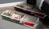 2-Pack Clear PVC Wrapping Paper Storage
