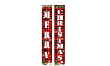 Christmas Door Banners Porch Sign Decoration