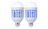 Zapper LED Light Bulb For Mosquitoes, Flies, Insects (1-3 Pack)